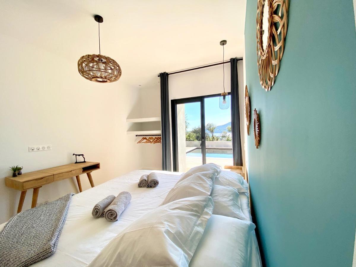 Villas De Standing Avec Magnifique Vue Mer Et Piscines Privees, Sagone 사공 외부 사진