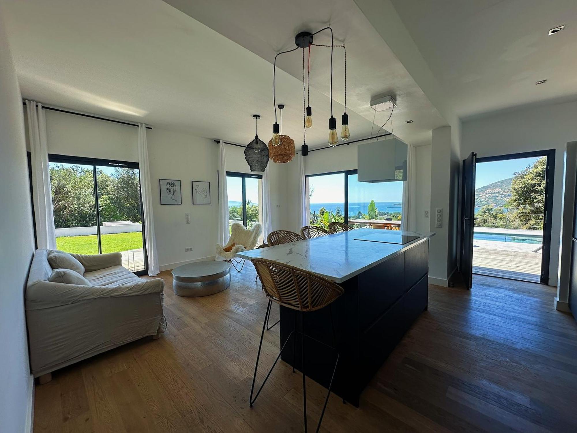 Villas De Standing Avec Magnifique Vue Mer Et Piscines Privees, Sagone 사공 외부 사진