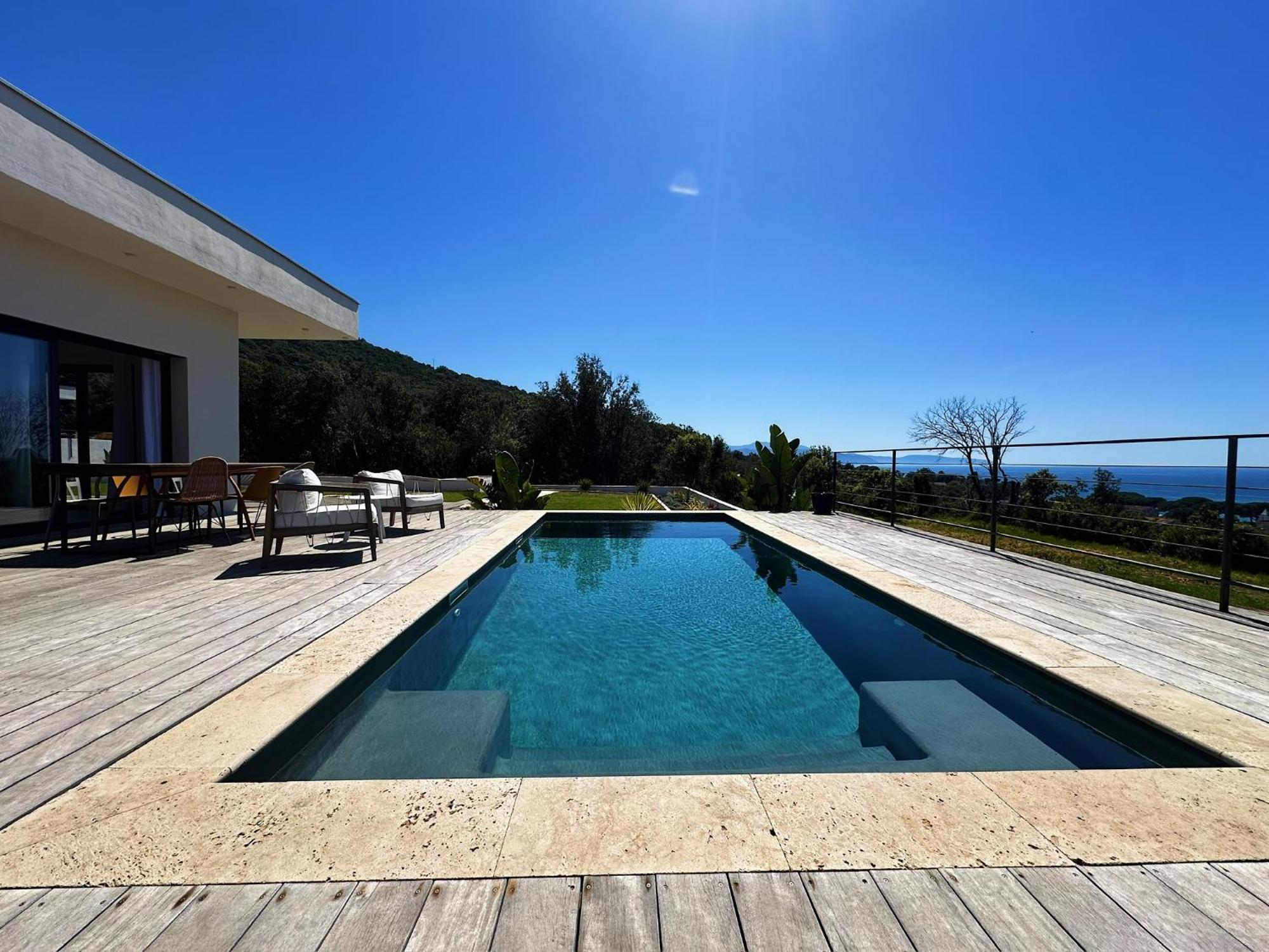 Villas De Standing Avec Magnifique Vue Mer Et Piscines Privees, Sagone 사공 외부 사진