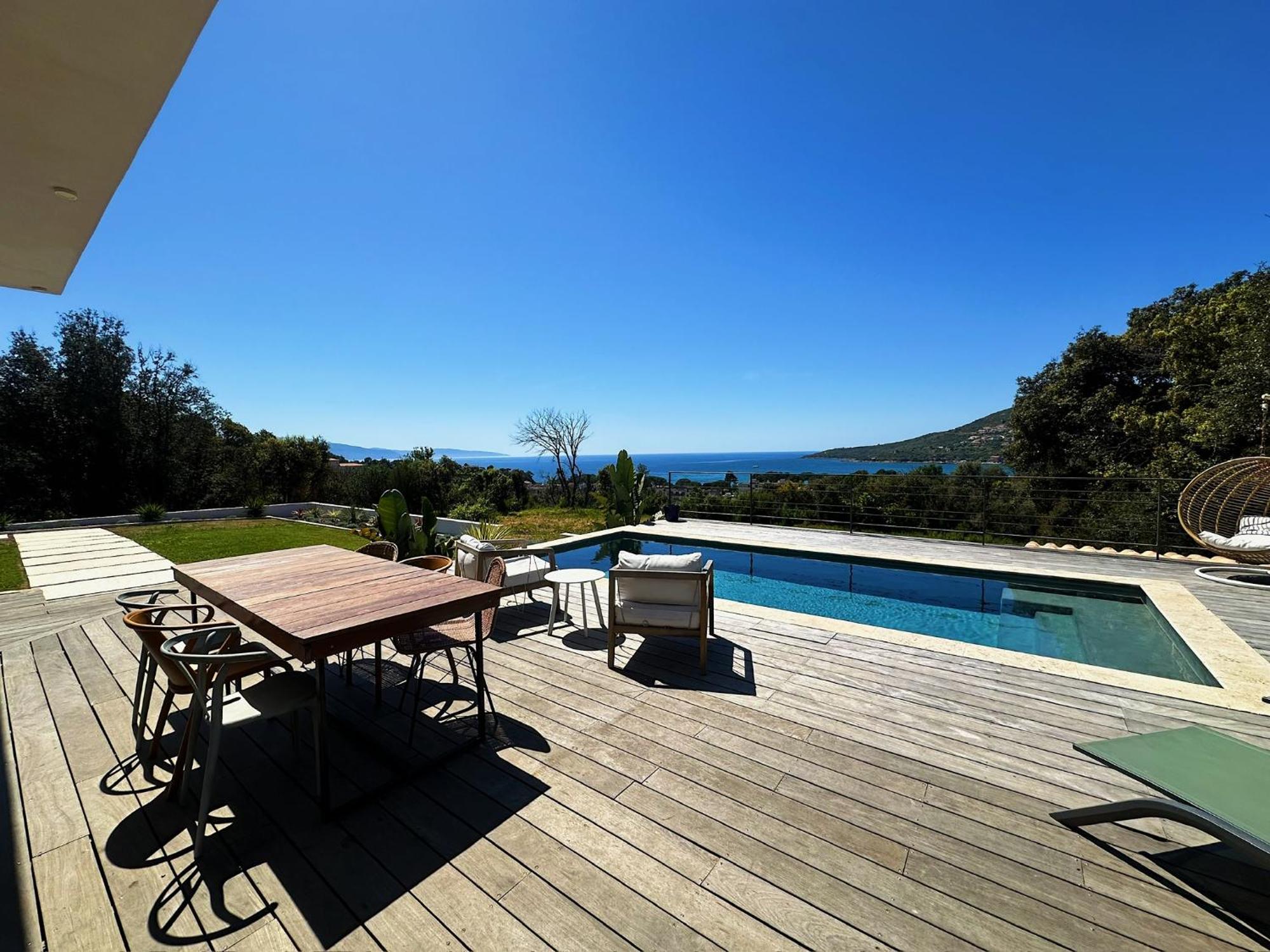 Villas De Standing Avec Magnifique Vue Mer Et Piscines Privees, Sagone 사공 외부 사진