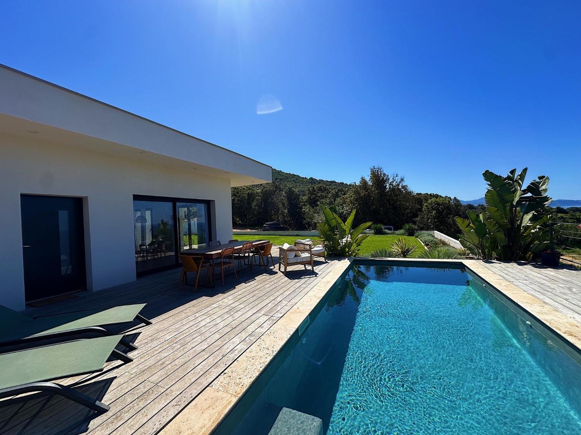 Villas De Standing Avec Magnifique Vue Mer Et Piscines Privees, Sagone 사공 외부 사진